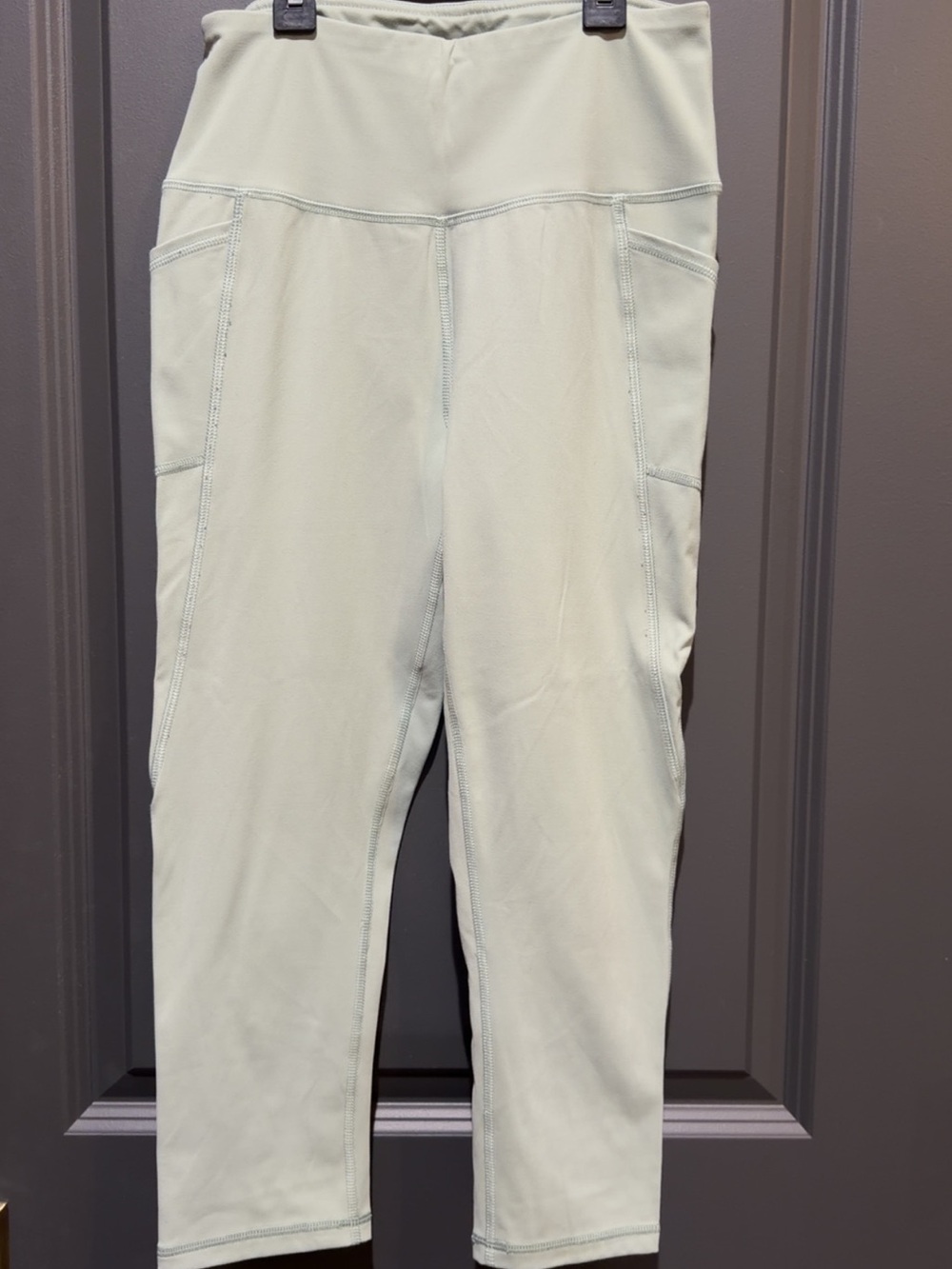 Gottex Women’s High-Waist Leggings in Pale Mint